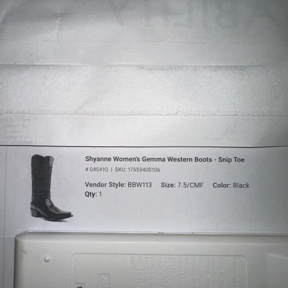 Idylwind Shyanne Women’s Gemma Western Boots Snip Toe - Picture 4 of 4